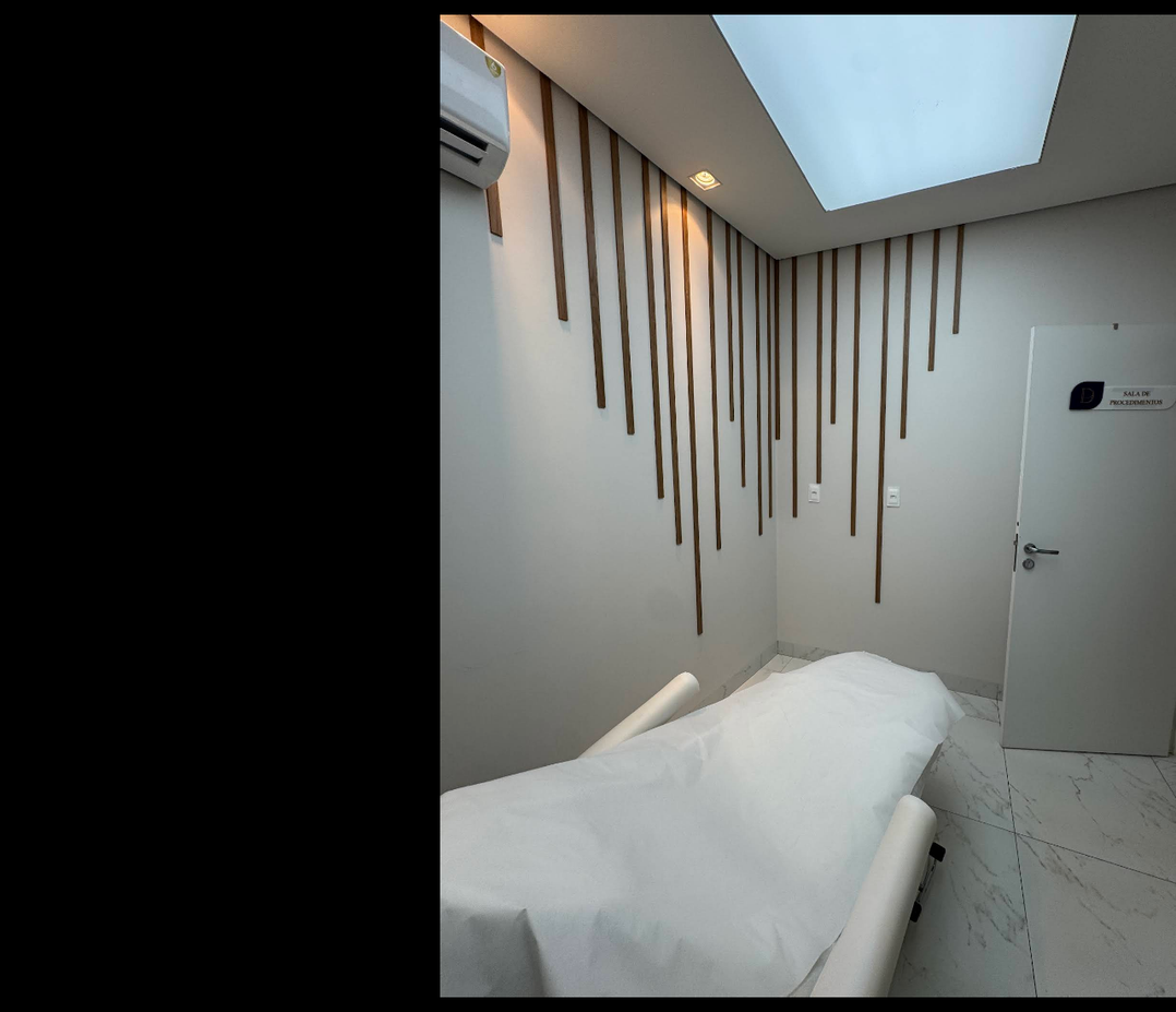 Sala de procedimentos do Instituto DermaPlastic